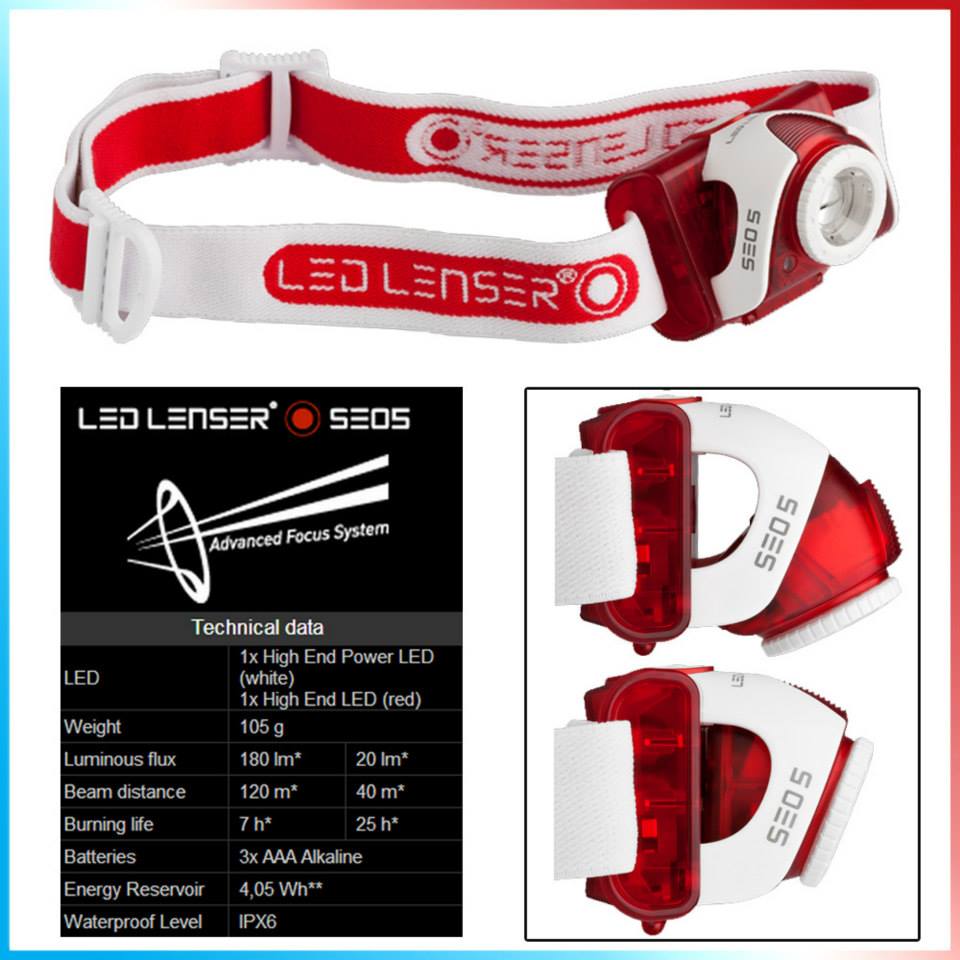 Led Lenser Seo 5 Red